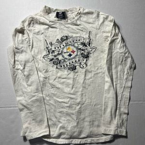 PITTSBURGH STEELERS Long Sleeved Shirt SMALL Steelers Football